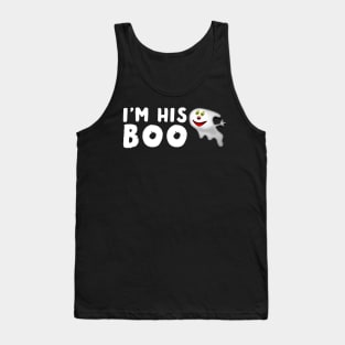 I'm His Boo Halloween Couples Gifts Tank Top